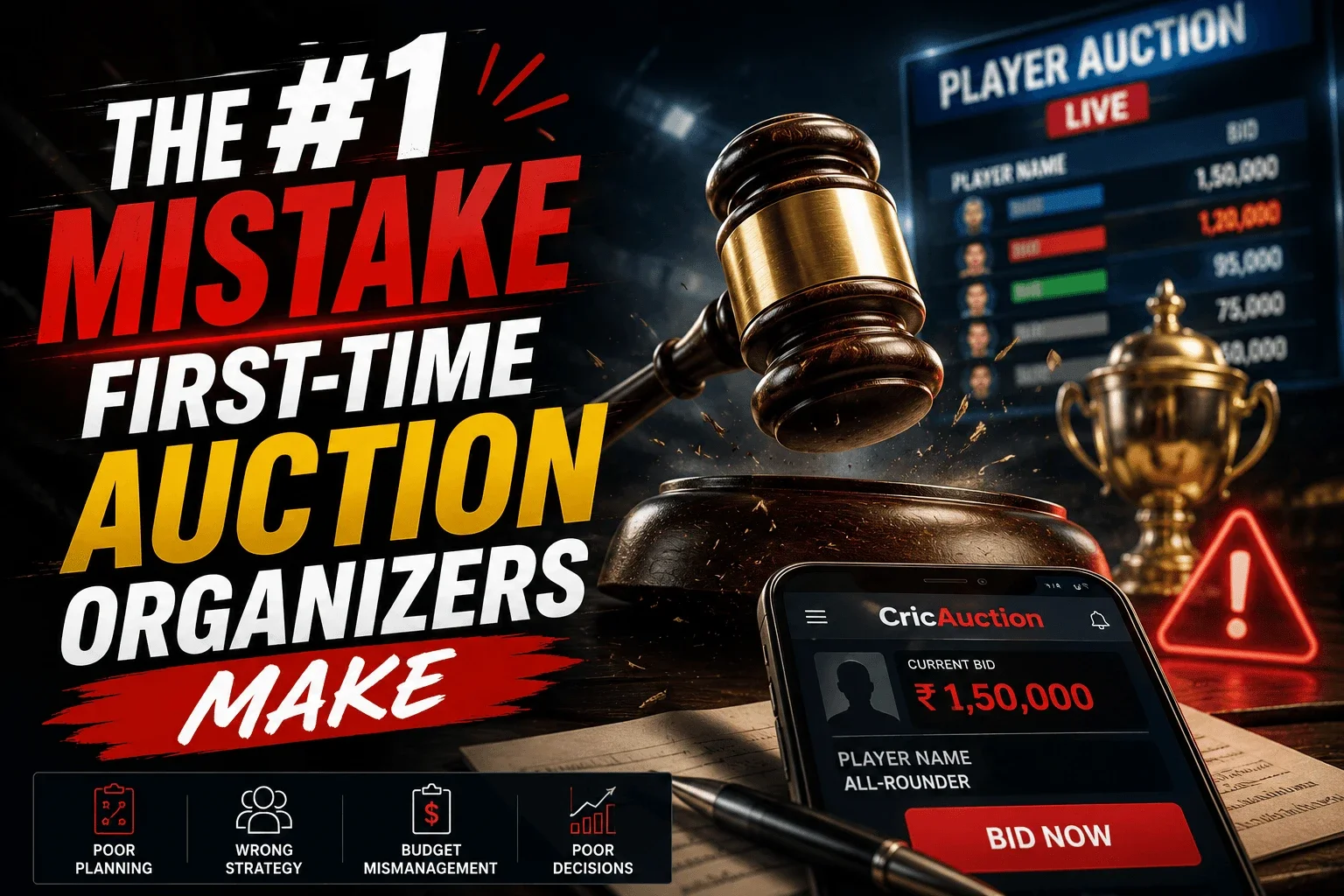 The #1 Mistake First-Time Auction Organizers Make.