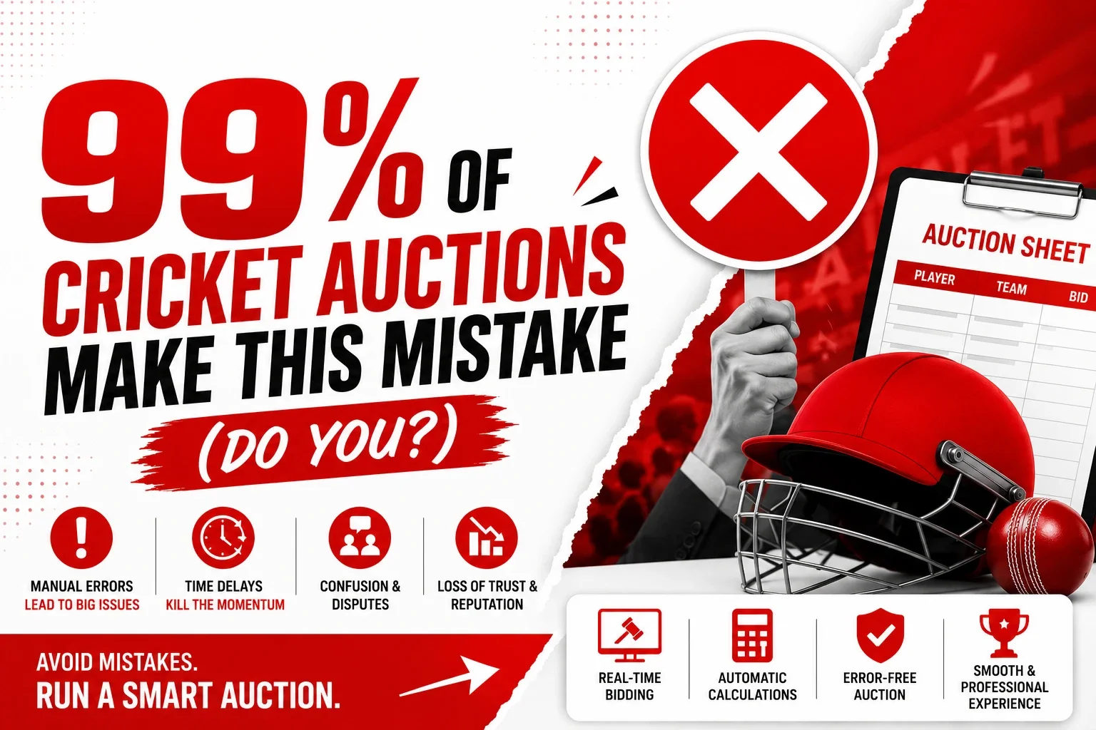 99% of Cricket Auctions Make This Mistake (Do You?) | Avoid Auction Errors with CricAuction