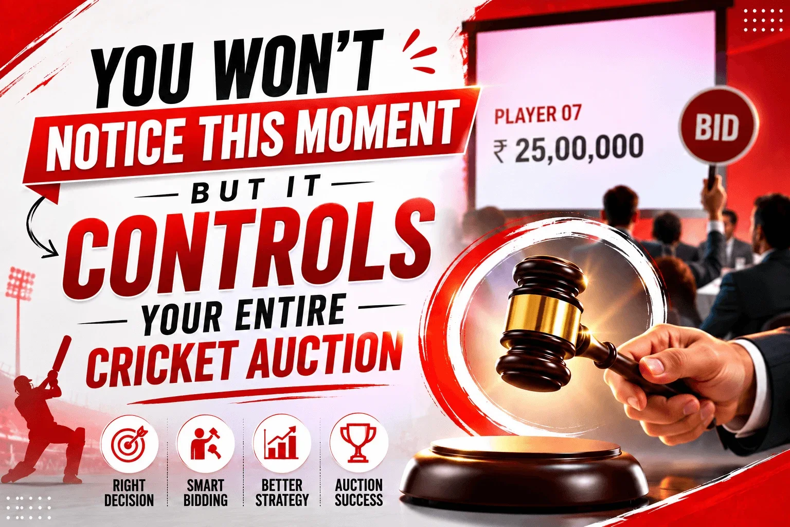 You Won’t Notice This Moment — But It Controls Your Entire Cricket Auction | CricAuction